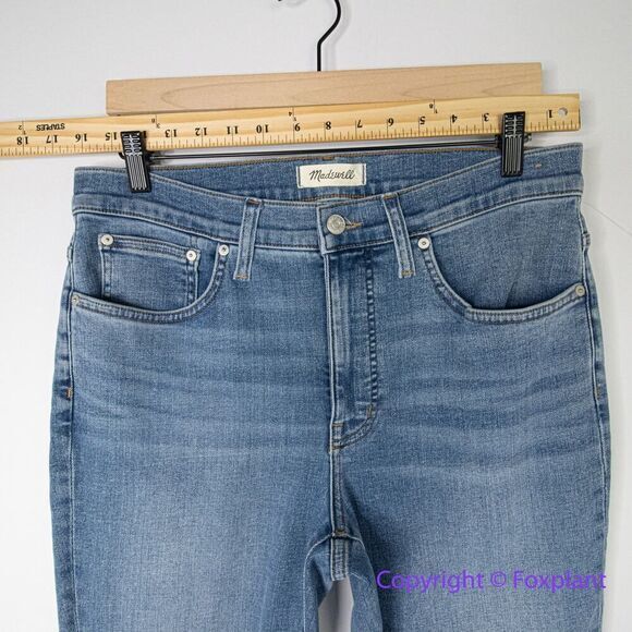New! Madewell Kick Out Crop Jeans mather wash, size 30 - Picture 5 of 15